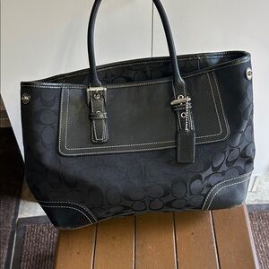 Coach Black Shoulder Bag